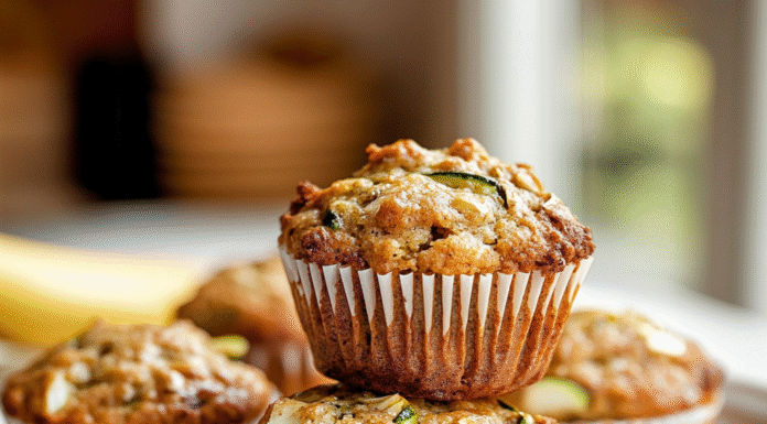 Irresistible Banana Zucchini Muffins Recipe You’ll Love