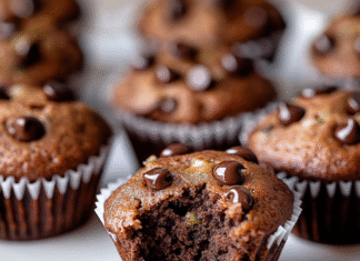 Irresistible Zucchini Chocolate Chip Muffins Recipe
