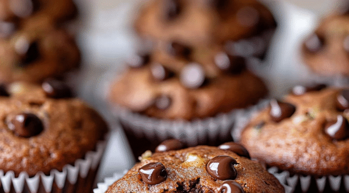 Irresistible Zucchini Chocolate Chip Muffins Recipe