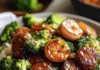 Irresistible Honey Garlic Shrimp Sausage & Broccoli Recipe