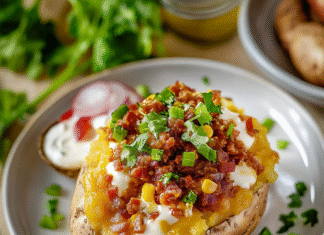 Ultimate Loaded Baked Potato Recipe: Cheesy & Delicious