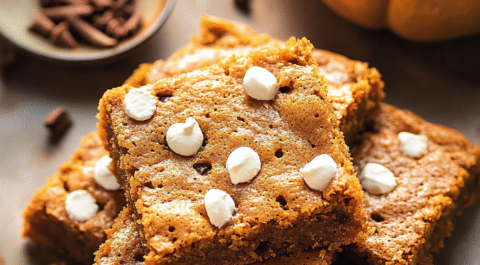 Irresistible Pumpkin Blondies: Fall’s Sweetest Treats