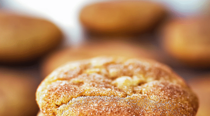 Irresistible Pumpkin Snickerdoodle Cookies Recipe