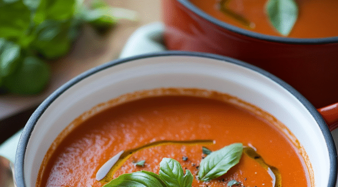 Comforting Roasted Tomato Soup Recipe for Cozy Days