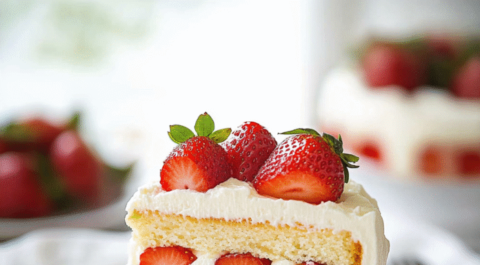 Irresistible Strawberry Shortcake Cake Recipe to Delight You