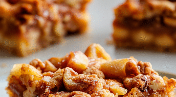 Irresistible Apple Bars: A Deliciously Chewy Treat