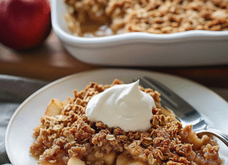 Irresistible Apple Crisp Recipe with Oats for Comfort Food