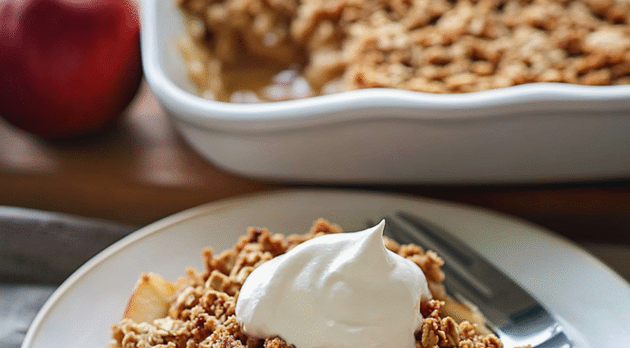Irresistible Apple Crisp Recipe with Oats for Comfort Food