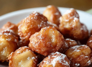 Irresistible Apple Fritter Bites: Sweet Cinnamon Treats