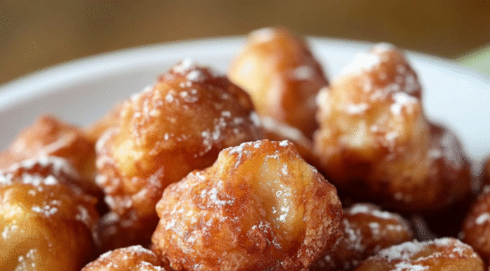 Irresistible Apple Fritter Bites: Sweet Cinnamon Treats