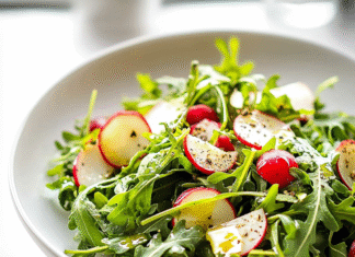Zesty Arugula Salad: A Fresh & Flavorful Delight