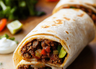 Irresistible Beef Burritos: A Flavorful Fiesta Recipe