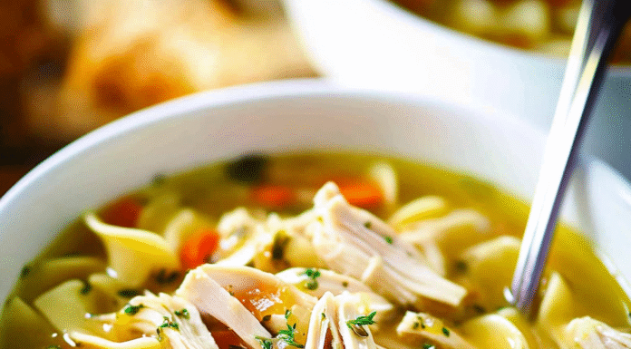 Irresistible Chicken Noodle Soup with Rotisserie Recipe