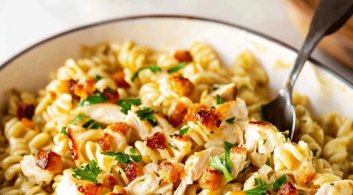 Creamy Chicken Ranch Pasta: A Flavorful Delight Recipe