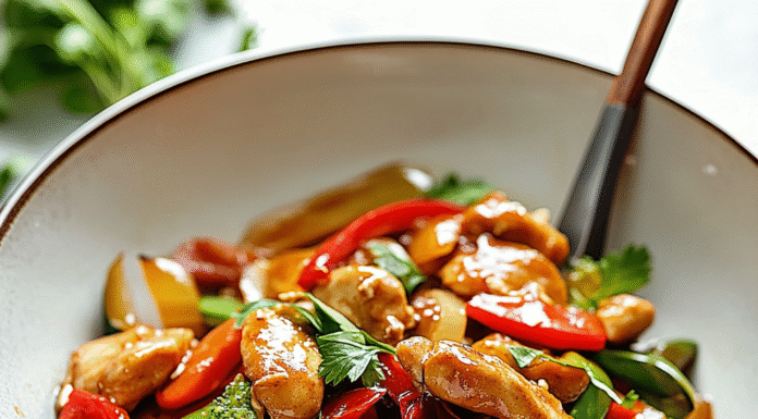 Delicious Chicken Stir Fry with Vegetables Recipe