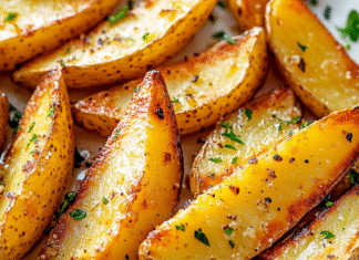Irresistible Potato Wedges: Crispy & Fluffy Perfection