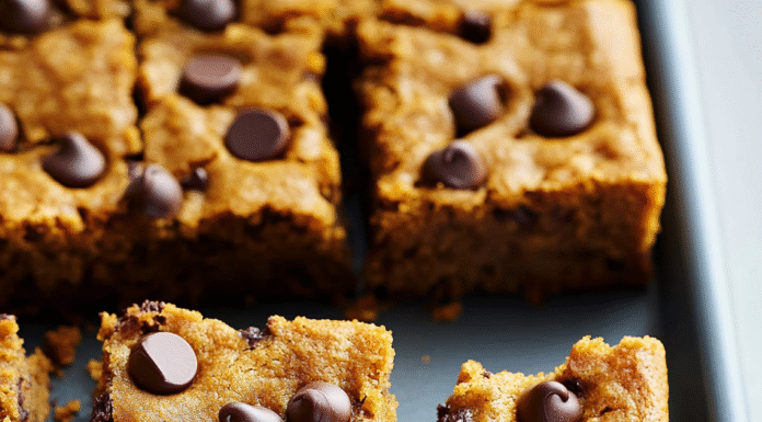 Irresistible Pumpkin Chocolate Chip Bars Recipe to Try Now