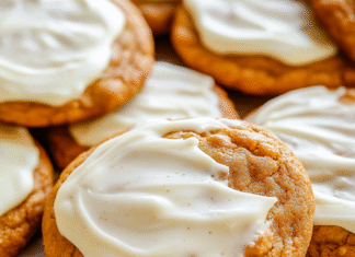 Irresistible Pumpkin Cookies with Cream Cheese Icing Recipe