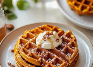 Irresistible Pumpkin Waffles for Cozy Autumn Mornings