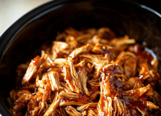 Irresistible Shredded BBQ Chicken Crockpot Recipe