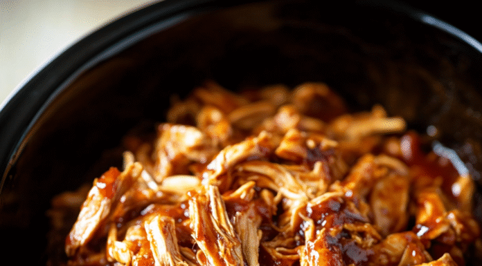 Irresistible Shredded BBQ Chicken Crockpot Recipe