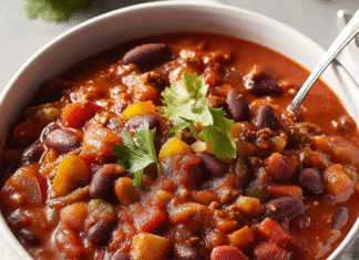 Cozy Vegetarian Chili Recipe: A Hearty Delight to Savor