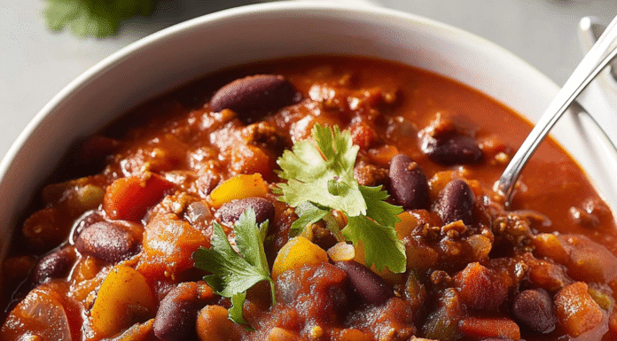Cozy Vegetarian Chili Recipe: A Hearty Delight to Savor