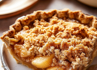 Irresistible Apple Pie with Crumb Topping Recipe
