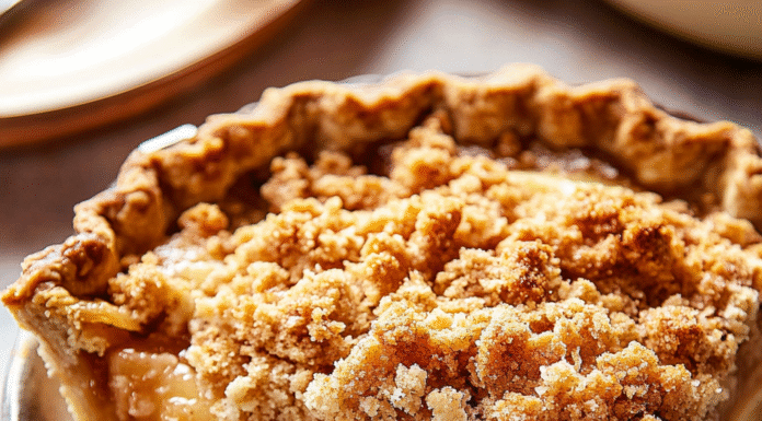 Irresistible Apple Pie with Crumb Topping Recipe