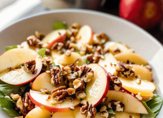 Delightful Apple Walnut Salad Recipe for Fresh Crunch