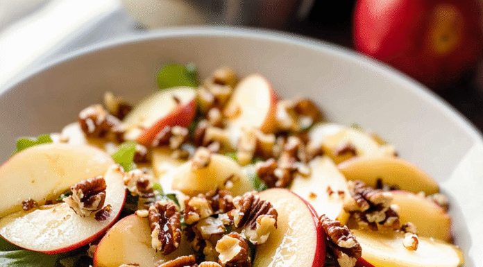 Delightful Apple Walnut Salad Recipe for Fresh Crunch