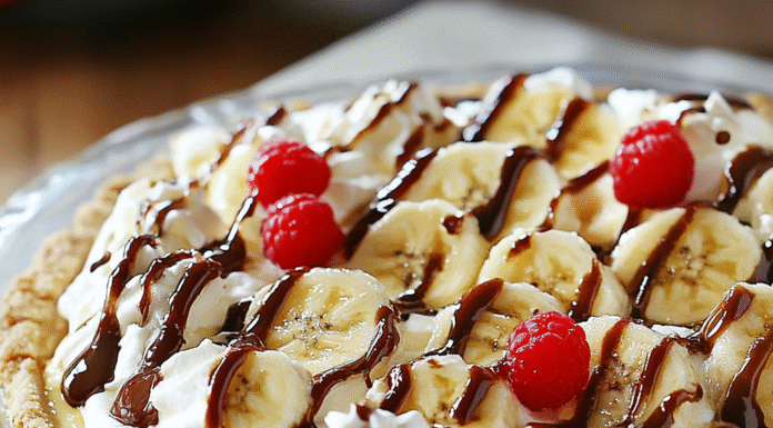 Delightful Banana Split Pie Recipe for Sweet Cravings