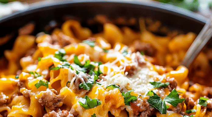 Irresistible Cheesy Taco Pasta: Comfort in Every Bite