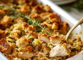 Irresistible Chicken and Stuffing Casserole Recipe