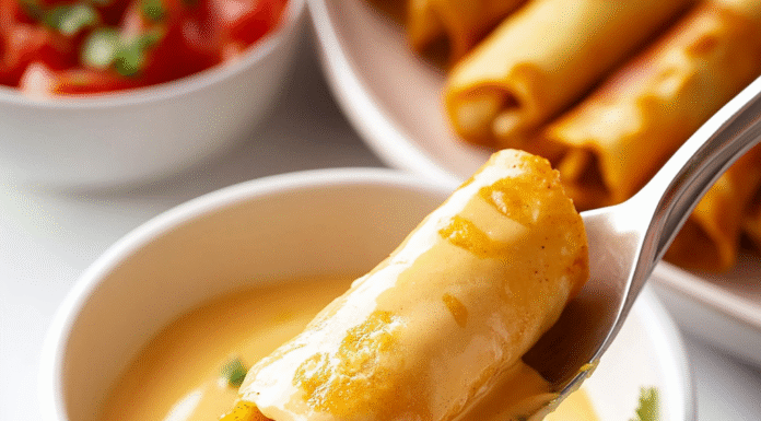 Crispy Chicken Flautas: A Flavorful Fiesta in Every Bite