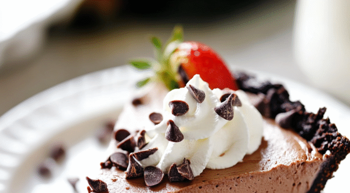 Decadent Chocolate Mousse Pie: A Heavenly Delight