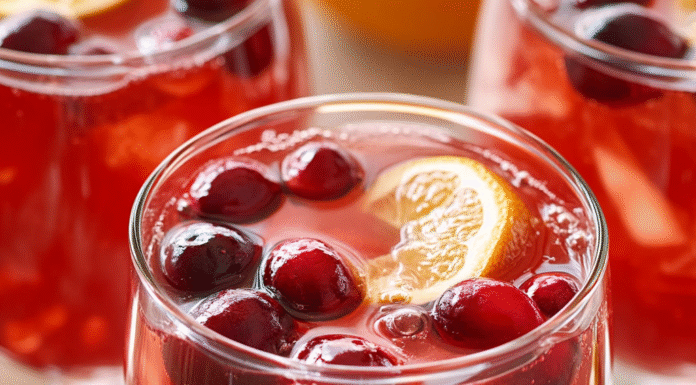 Refreshing Cranberry Punch Recipe for Festive Gatherings