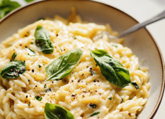Creamy Orzo: A Velvety Comfort Food Delight