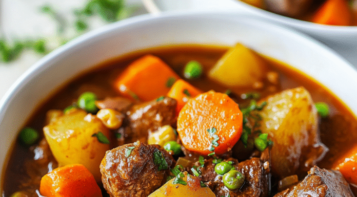 Easy Beef Stew Recipe: Hearty Comfort in 1 Pot!