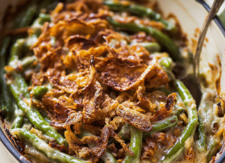 Irresistible Green Bean Casserole Recipe for Family Gatherings