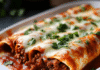 Irresistible Ground Beef Enchiladas with Red Sauce Recipe