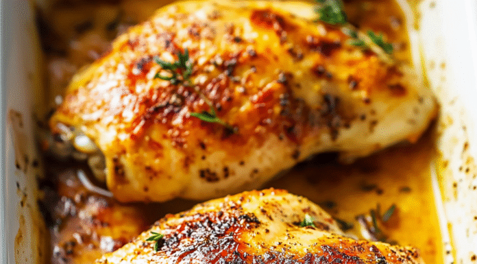 Irresistible Oven Baked Chicken: Tender & Flavorful Delight