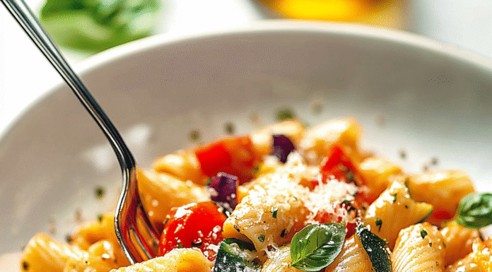 Vibrant Pasta with Vegetables: A Flavorful Comfort Food