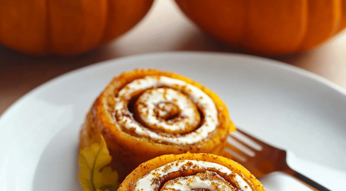 Irresistible Pumpkin Rolls with Cream Cheese Frosting