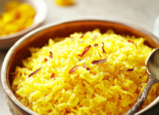 Irresistible Saffron Rice: A Flavorful Golden Delight