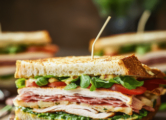 Delightful Turkey Club Sandwich Recipe to Savor Today