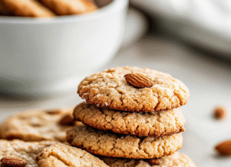 Irresistible Almond Flour Cookies: Soft & Chewy Delight