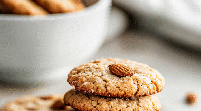 Irresistible Almond Flour Cookies: Soft & Chewy Delight