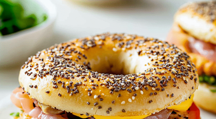 Irresistible Bagel Sandwich: A Flavorful Delight