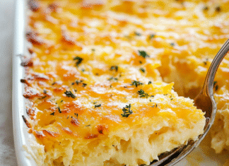 Irresistible Cheesy Hashbrown Casserole Recipe to Try